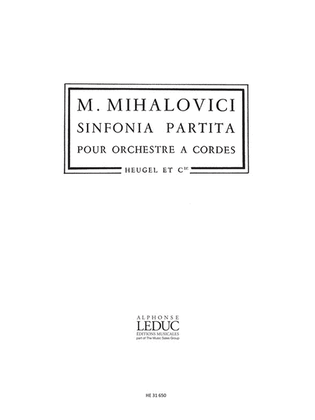 Sinfonia Partita Op.66 (ph206) (orchestra-strings)
