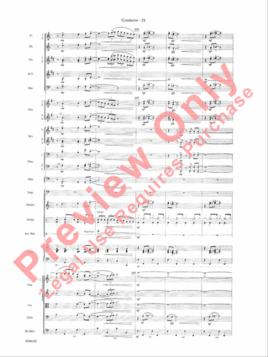 A Salute to the Big Apple Full Orchestra scores gallery preview page 31