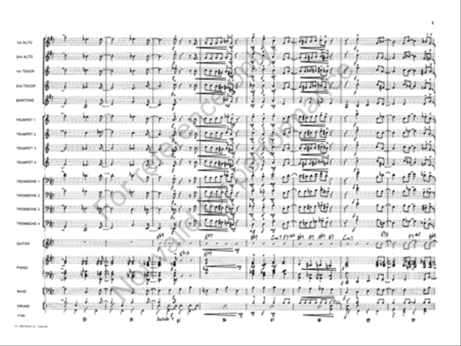Rompin' Stompin' Jazz Ensemble scores gallery preview page 10