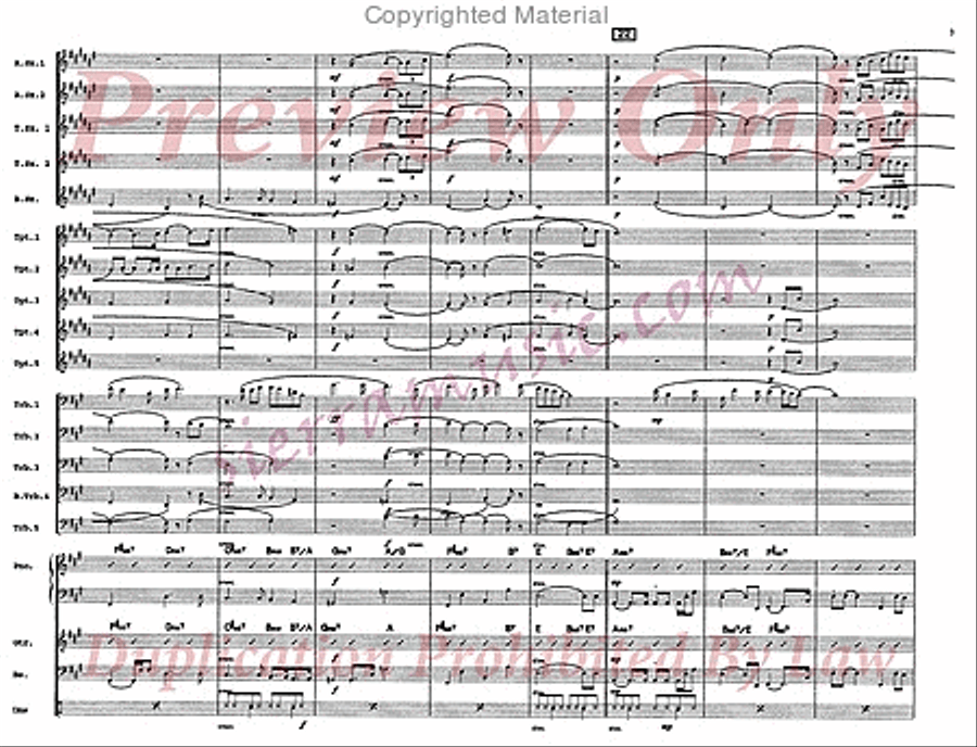 Dream of the Return Big Band scores gallery preview page 4