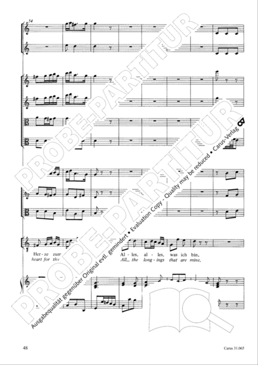 They all shall day come out from Sheba (Sie werden aus Saba alle kommen) TB scores gallery preview page 49
