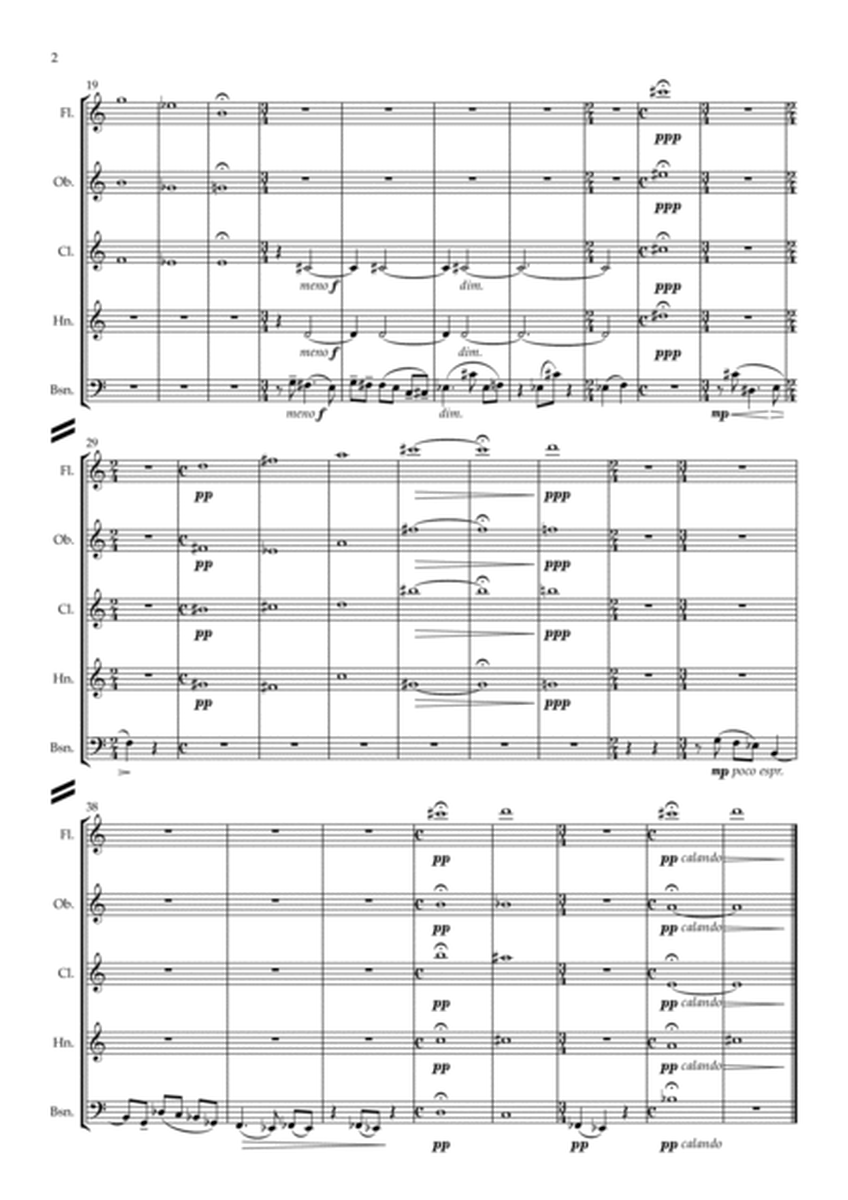 Bartók: 10 Easy Pieces , Sz.39 Dedication - wind quintet image number null