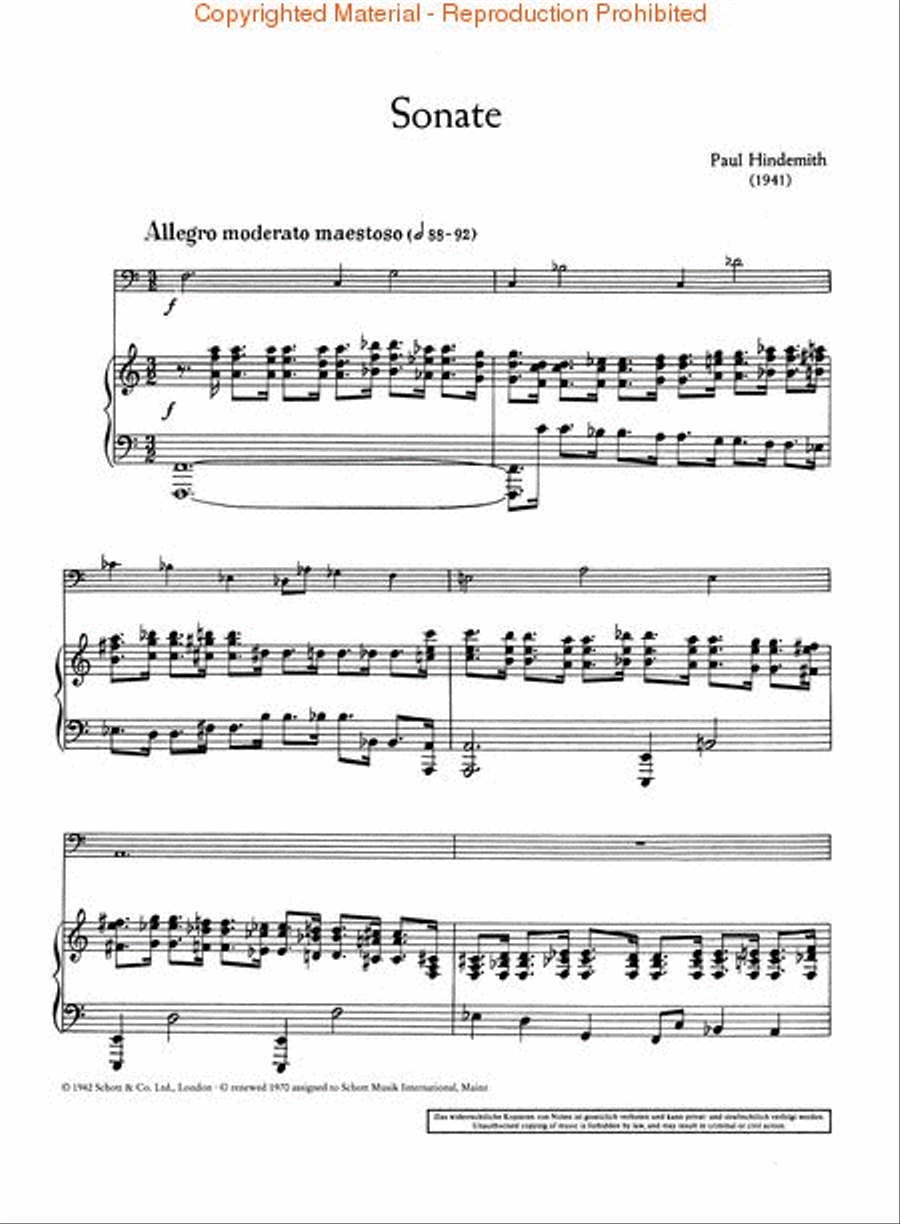 Sonata (1941) Sonata (1941) Piano Accompaniment scores gallery preview page 2