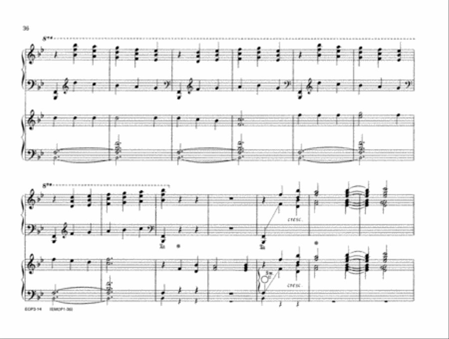 Easter Moods for Organ and Piano Vol 1 Organ scores gallery preview page 16