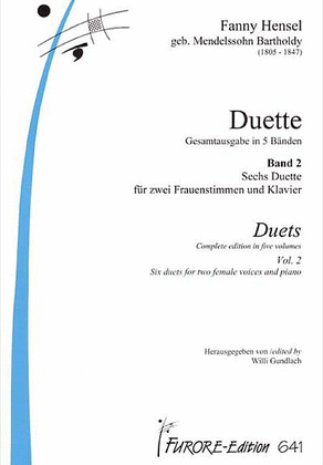 Book cover for Duets vol. 2: S/S with piano