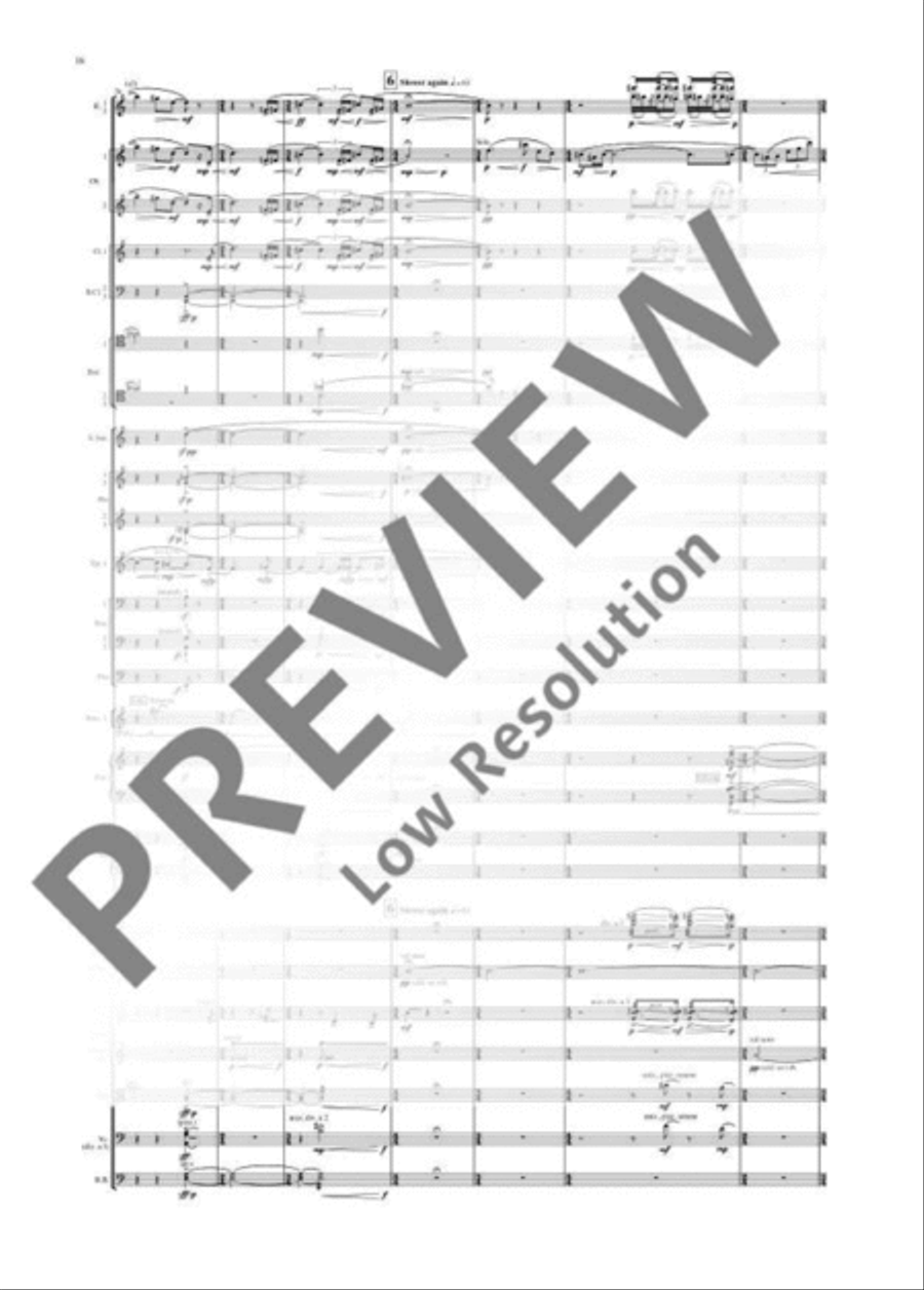 Silent Cities Orchestra scores gallery preview page 21