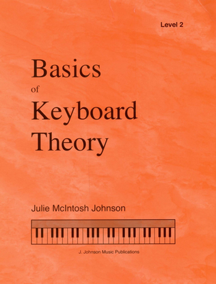 Book cover for Basics of Keyboard Theory: Level II (advanced beginner)