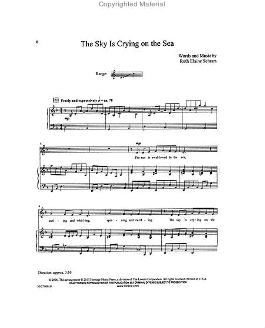 Dreams and Reflections - Medium-low Voice Medium Voice scores gallery preview page 3
