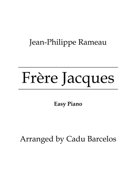 Frère Jacques  (Easy Piano) C Major image number null