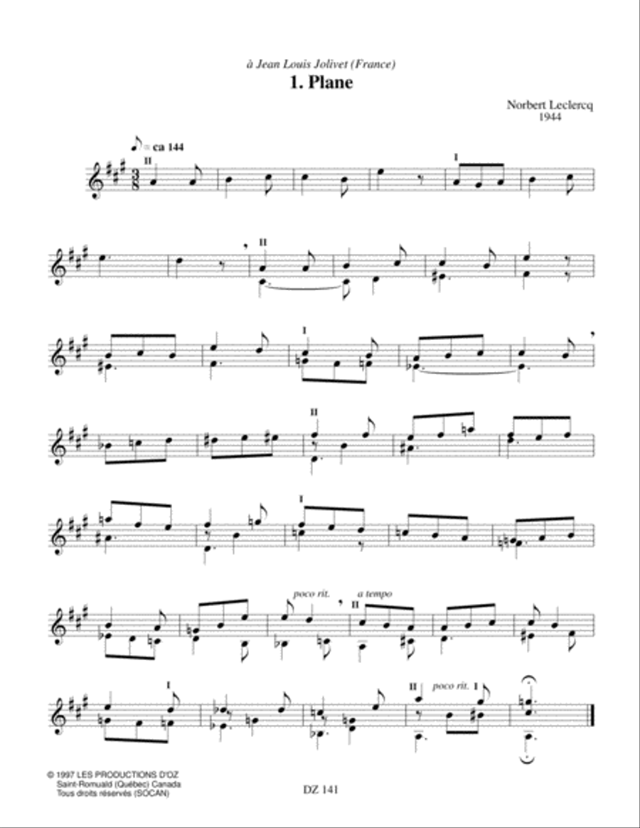 12 Indices Classical Guitar scores gallery preview page 2