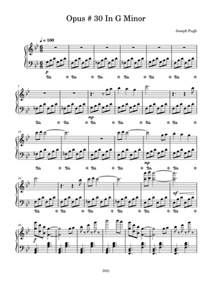 Concerto #9 "Opus #30 In G Minor" 2nd movement