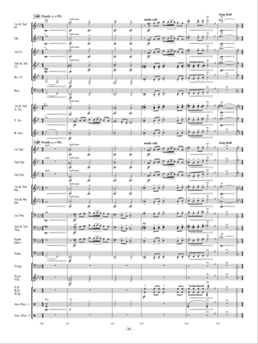Costa del Sol Costa del Sol Concert Band scores gallery preview page 25