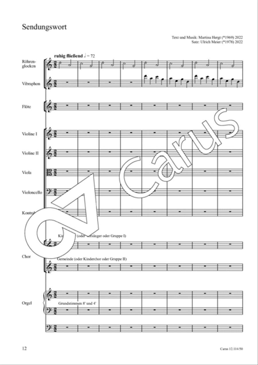 Liturgische Rufe 