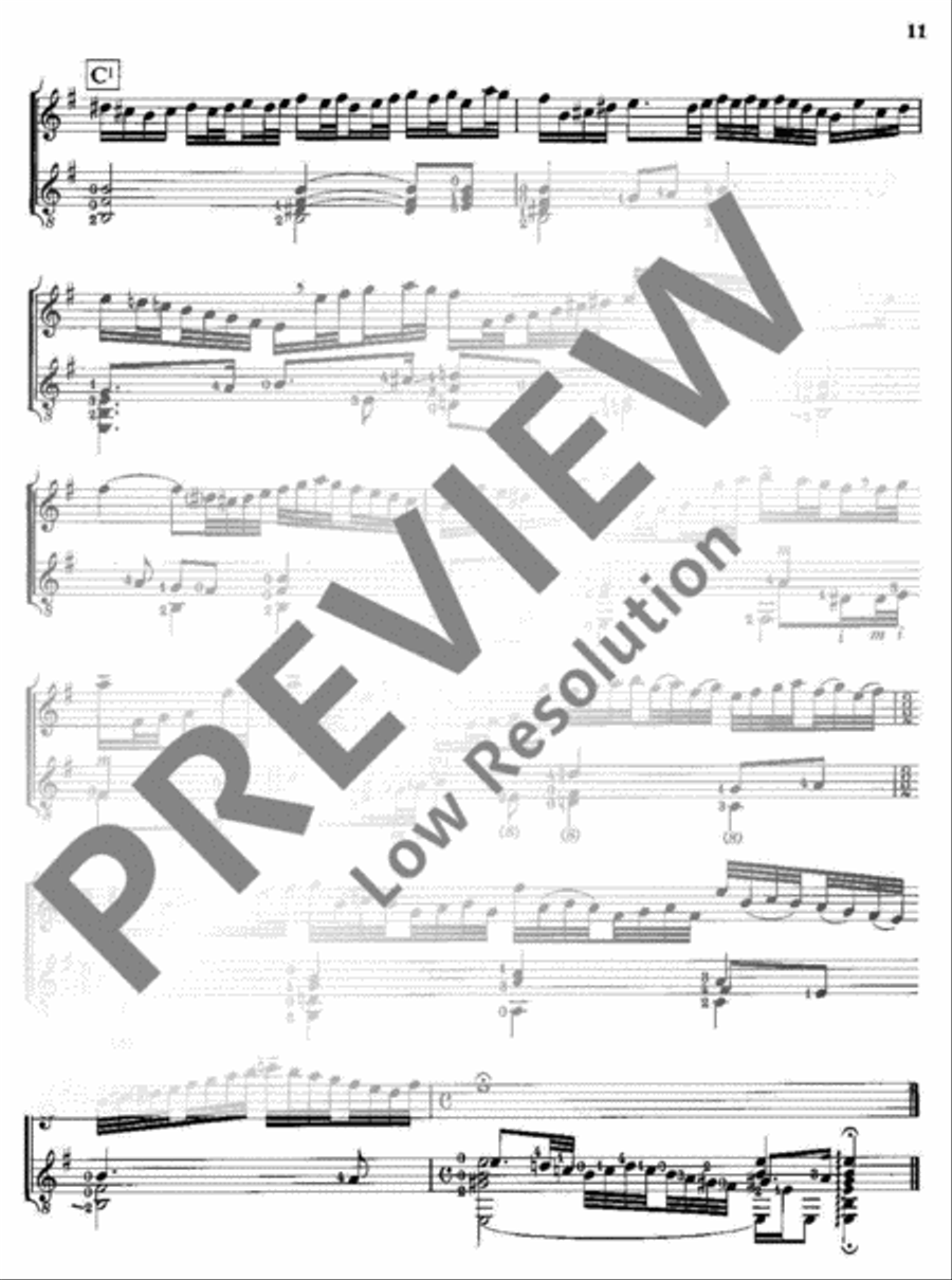 3 Dances 3 Dances Flute scores gallery preview page 12