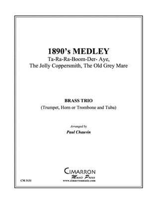 Book cover for 1890's Medley