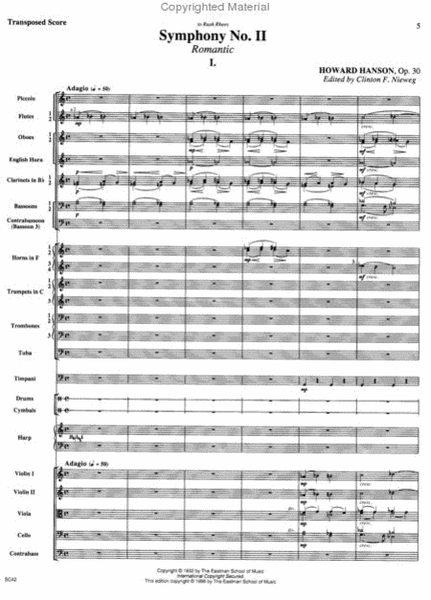Symphony No. 2, Op. 30, Romantic
