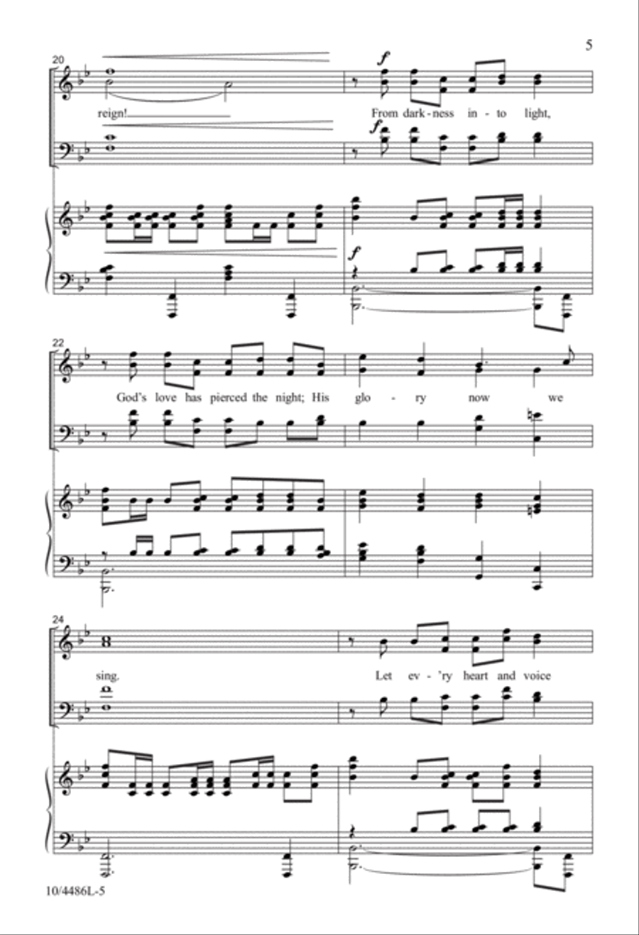 The Day of Resurrection The Day of Resurrection 4-Part scores gallery preview page 5