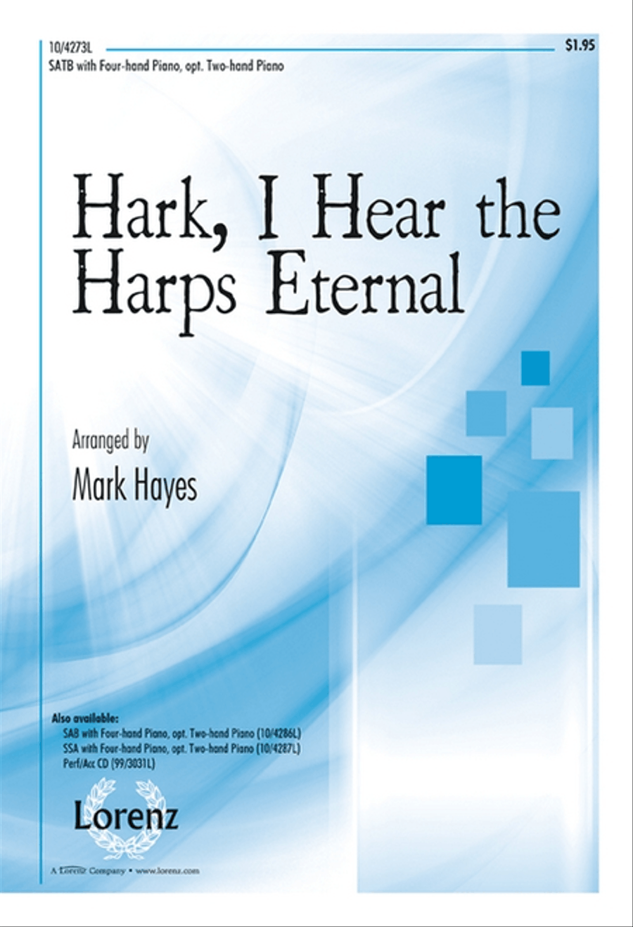 Hark, I Hear the Harps Eternal 4-Part scores gallery preview page 1