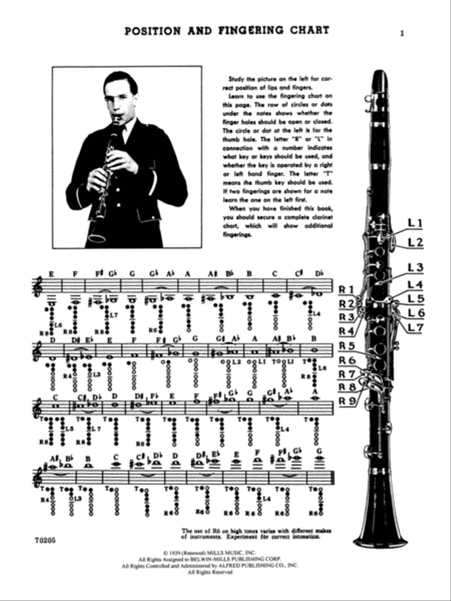 Easy Steps to the Band (Bb Clarinet) Concert Band Methods scores gallery preview page 2