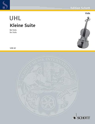 Book cover for Kleine Suite fur Viola