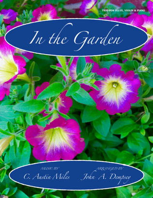 Book cover for In the Garden (Trio for Flute, Violin and Piano)