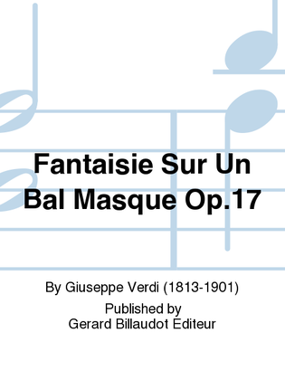 Book cover for Fantaisie Sur Un Bal Masque Op. 17