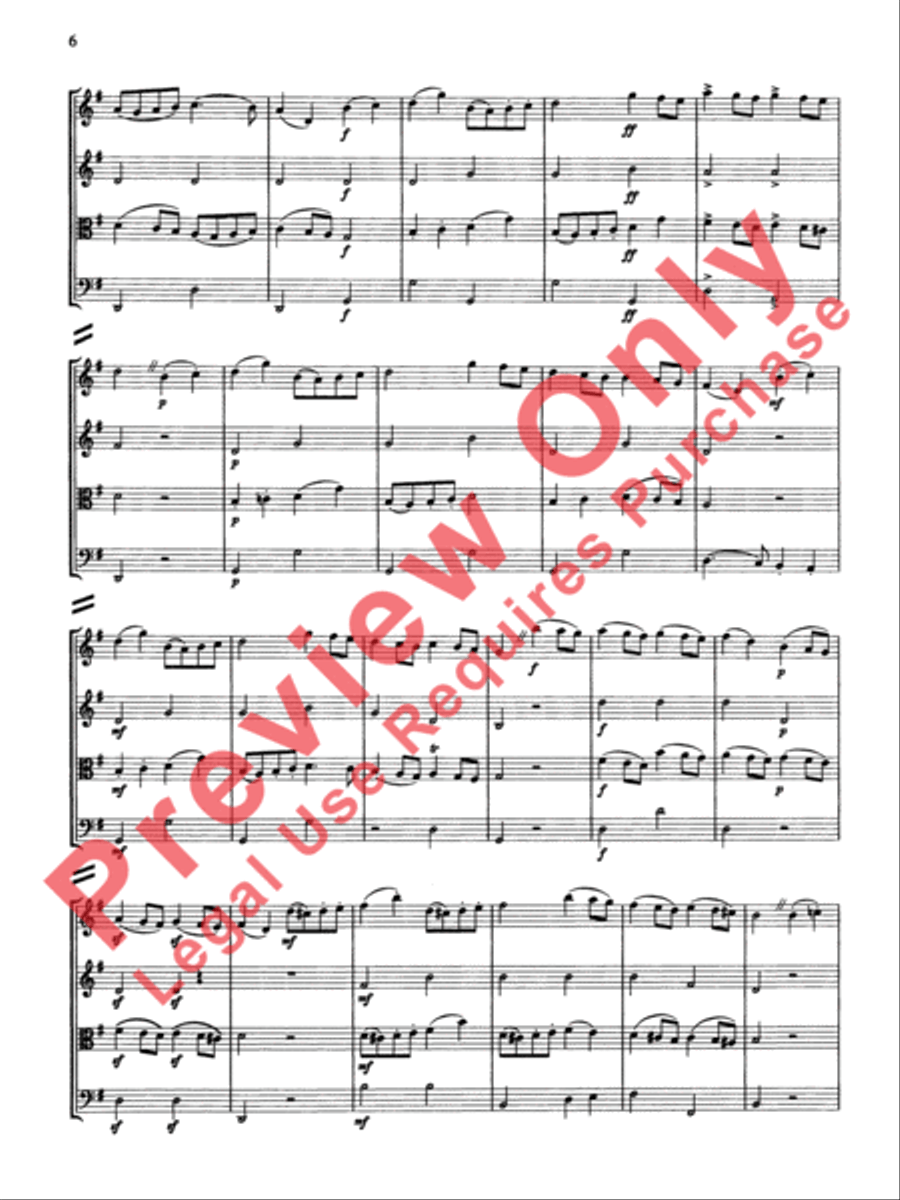 String Quartets for Beginning Ensembles, Volume 3 String Quartet scores gallery preview page 31