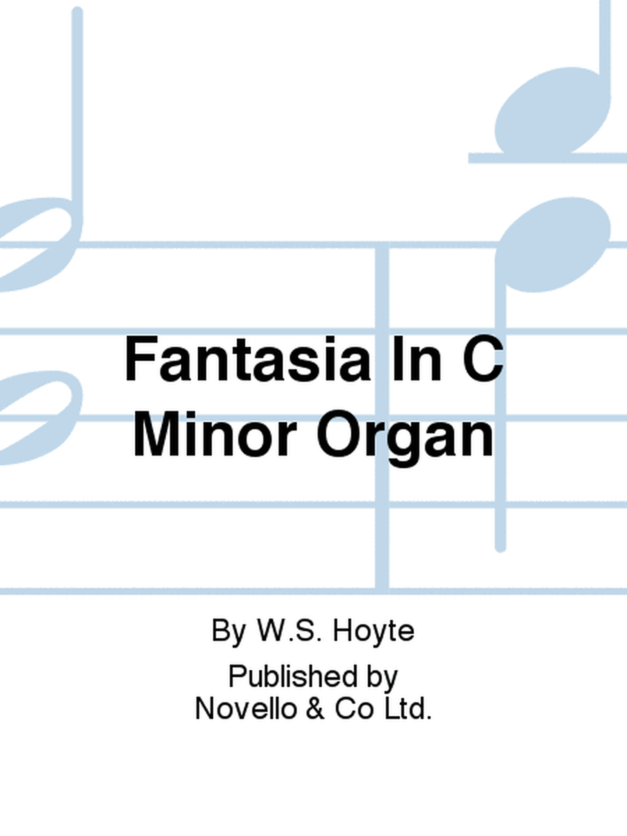 Fantasia In C Minor Organ
