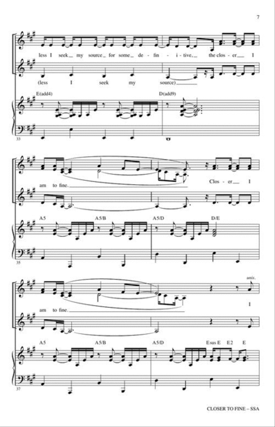 Closer to Fine SSA scores gallery preview page 6