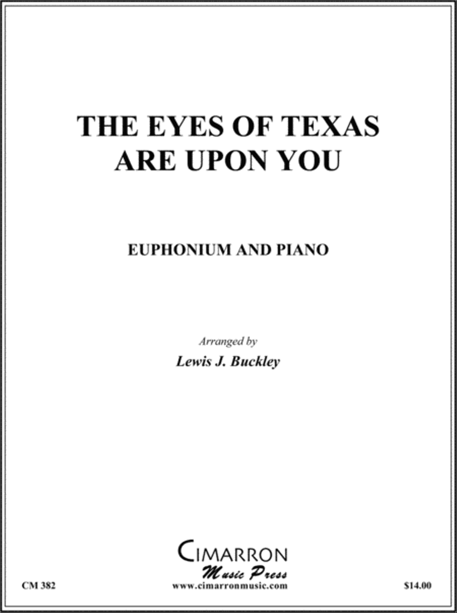 Eyes of Texas - Short Encore Euphonium scores gallery preview page 1