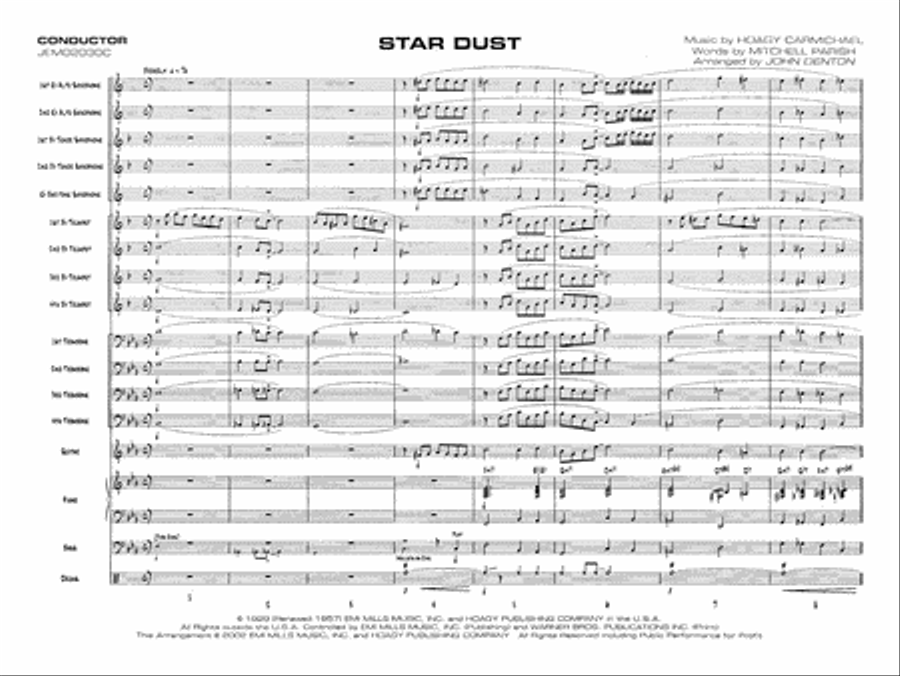 Star Dust Jazz Ensemble scores gallery preview page 4