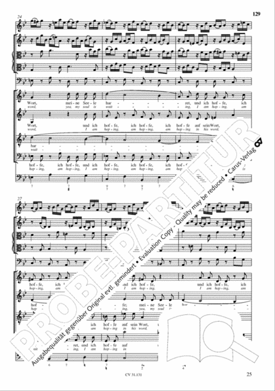 The Complete Sacred Vocal Works (Das geistliche Vokalwerk) Voice scores gallery preview page 130