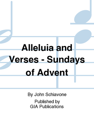 Alleluia and Verses for the Sundays of Advent