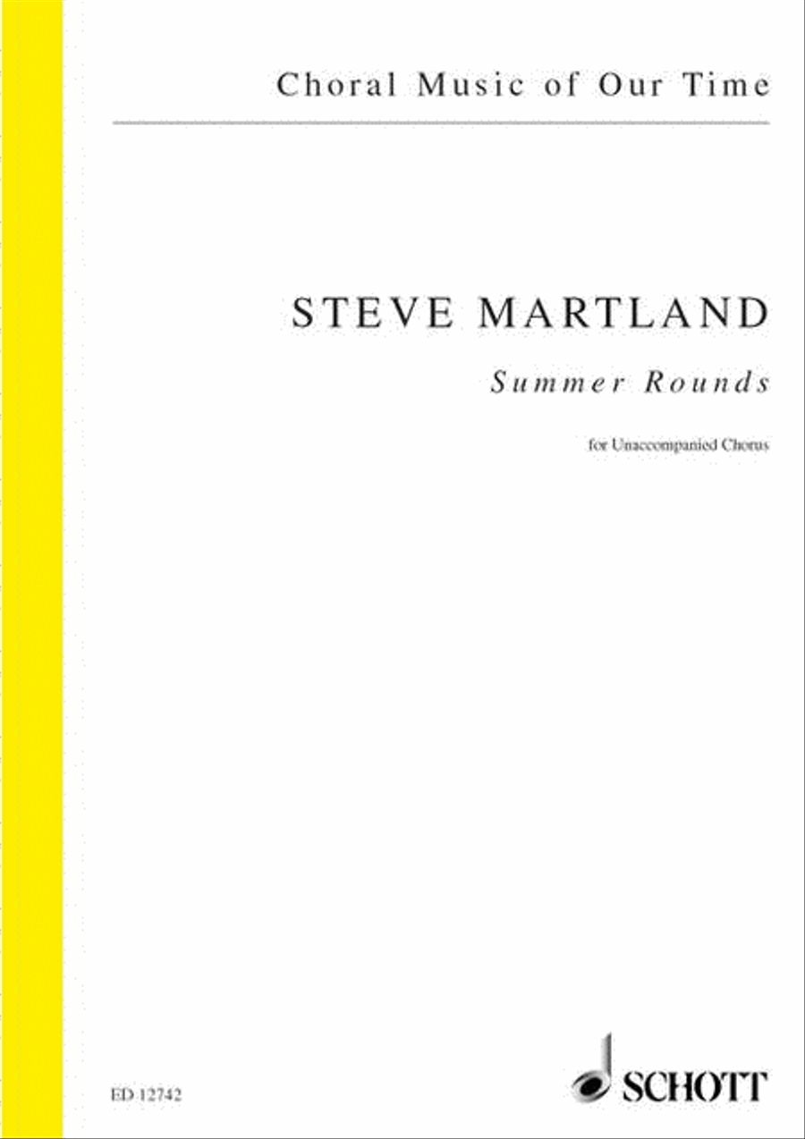 Martland S Summer Rounds Martland S Summer Rounds SSAATTBB scores gallery preview page 1