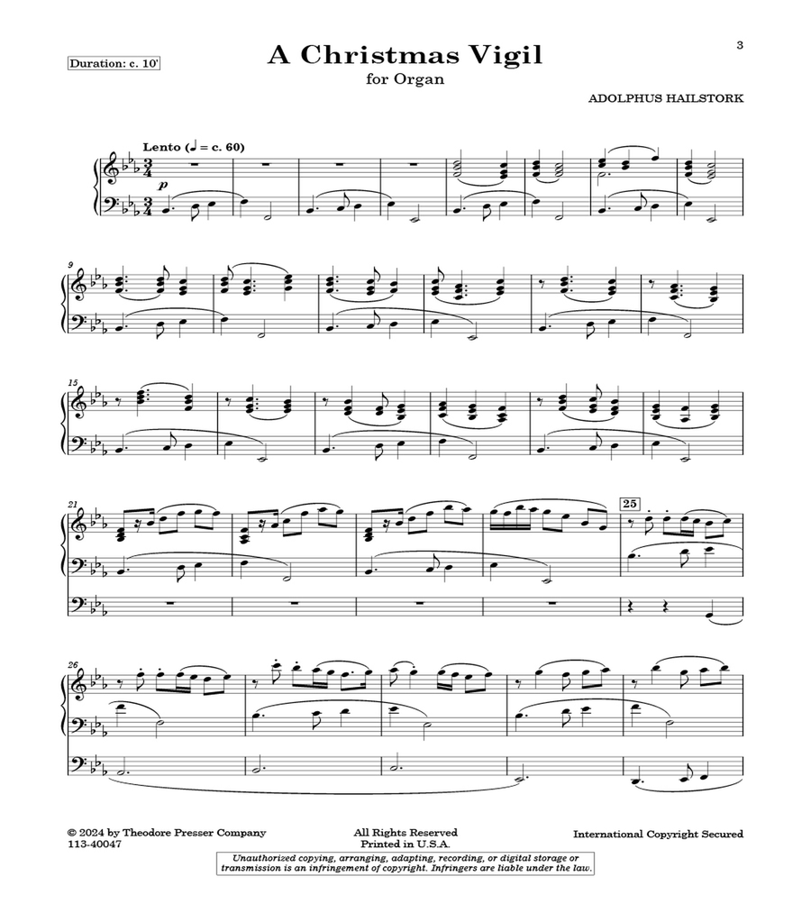 A Christmas Vigil