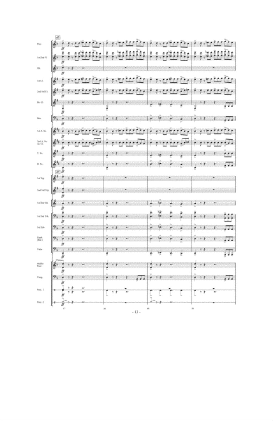 Apollo: Myth and Legend Concert Band scores gallery preview page 12