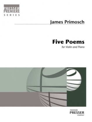 Book cover for Five Poems
