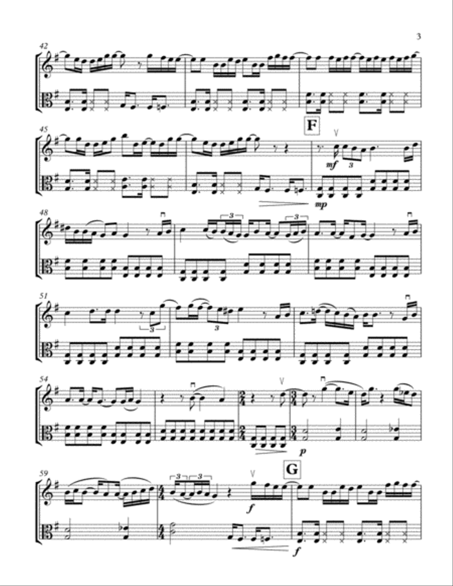 Take Me To Church Take Me To Church String Duet scores gallery preview page 4