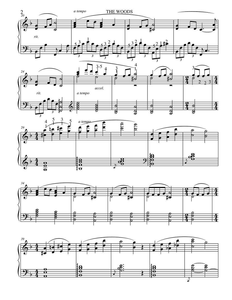 Childhood Sketches Childhood Sketches Piano Solo scores gallery preview page 3