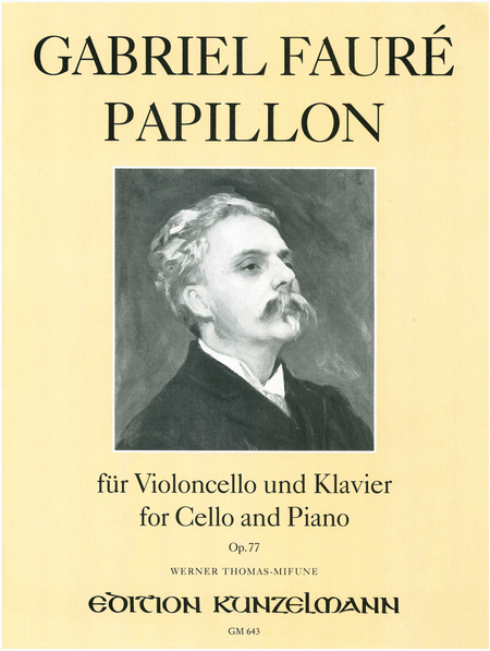 Papillon for cello and piano