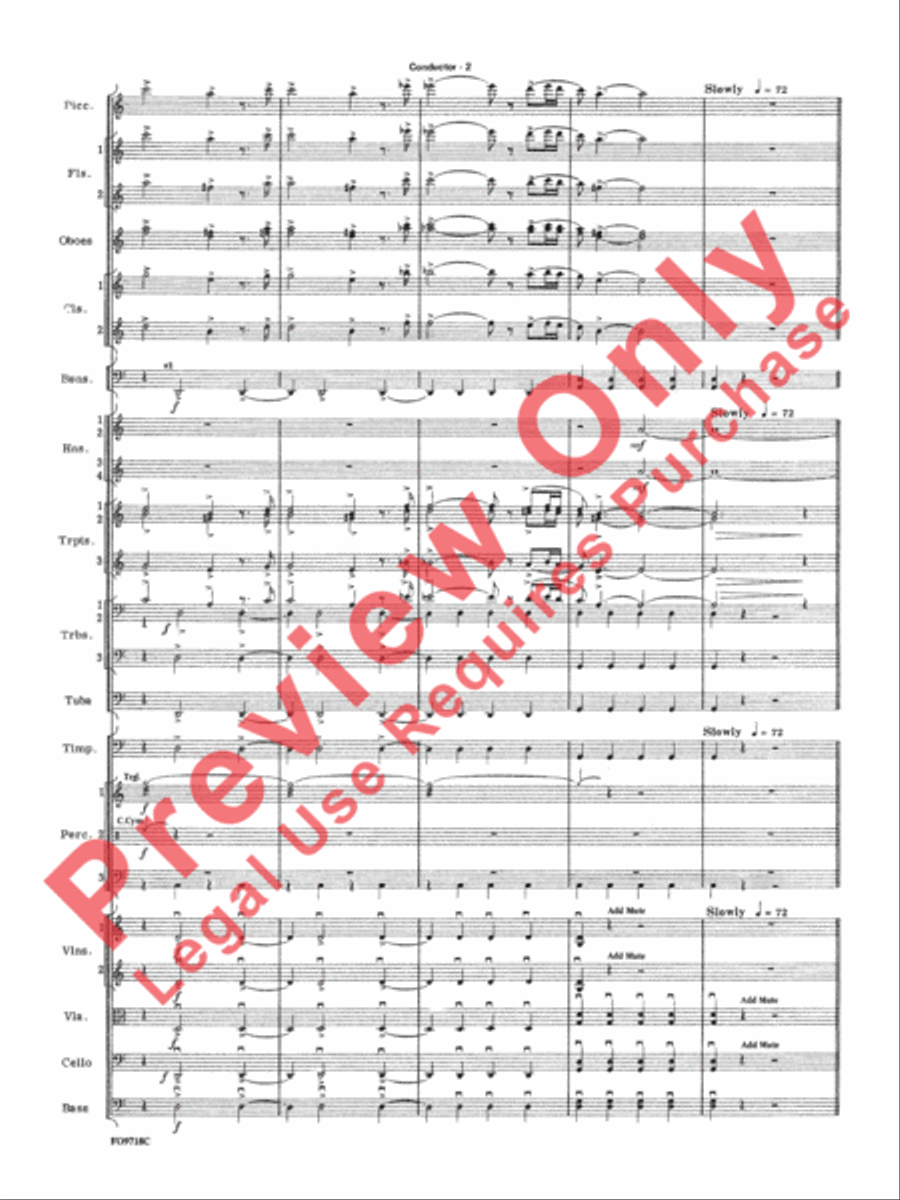 The Empire Strikes Back Medley Full Orchestra scores gallery preview page 5