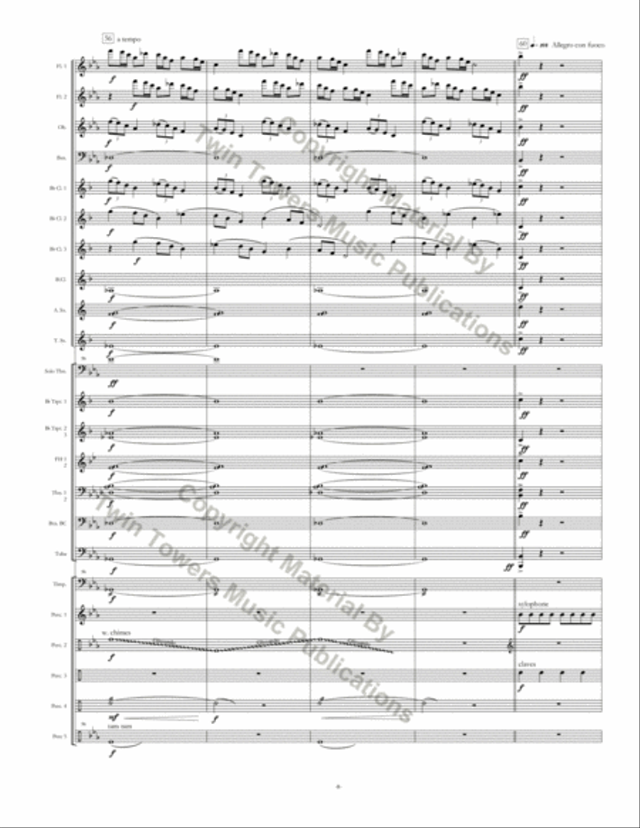 Seminar Concert Band scores gallery preview page 10