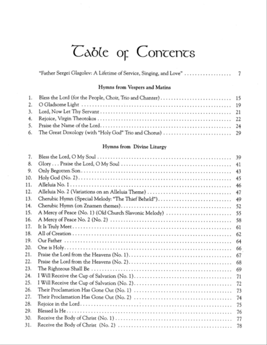 Selected Orthodox Sacred Choral Works, vol. 1 (Orthodox Liturgical Singing in America) Choir scores gallery preview page 3
