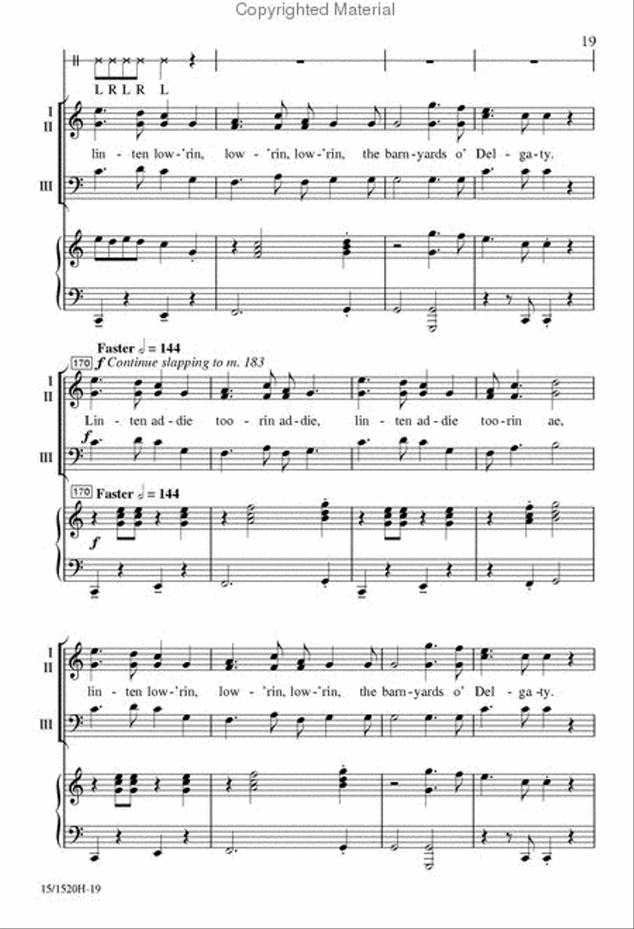 A Scottish Tribute 3-Part scores gallery preview page 18