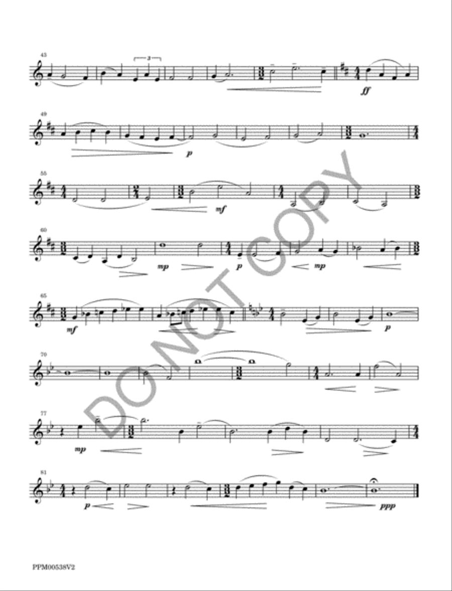 Christ, Mighty Savior - Instrumental Parts 4-Part scores gallery preview page 11