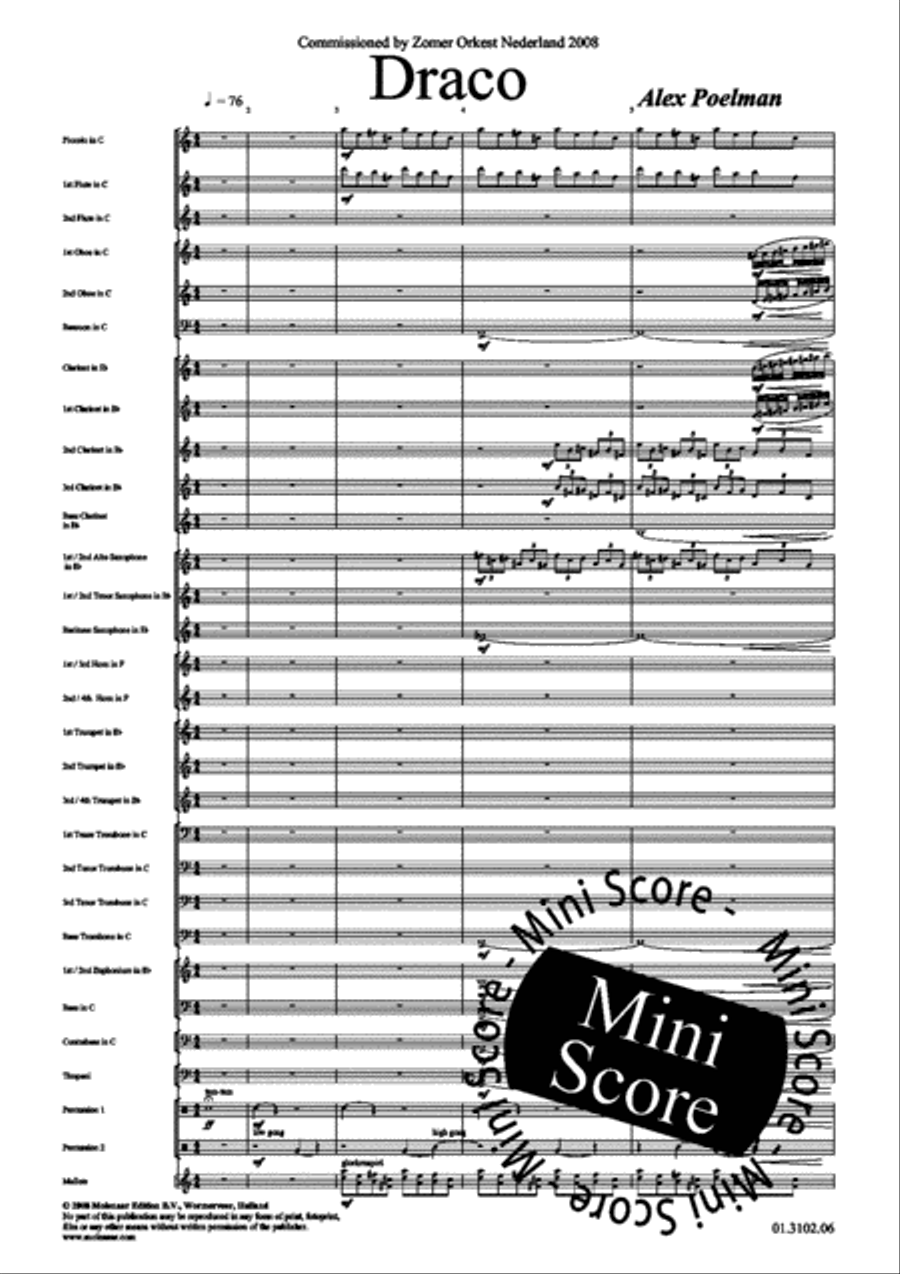 Draco Concert Band scores gallery preview page 5