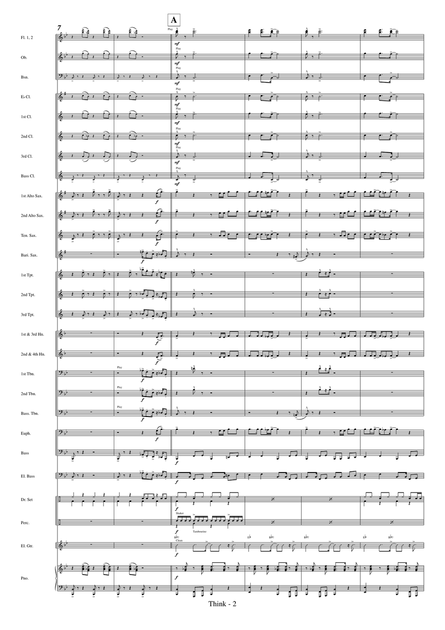 Think Concert Band scores gallery preview page 4