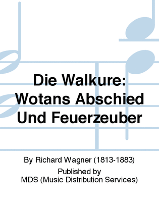 Book cover for Die Walküre: Wotans Abschied und Feuerzeuber