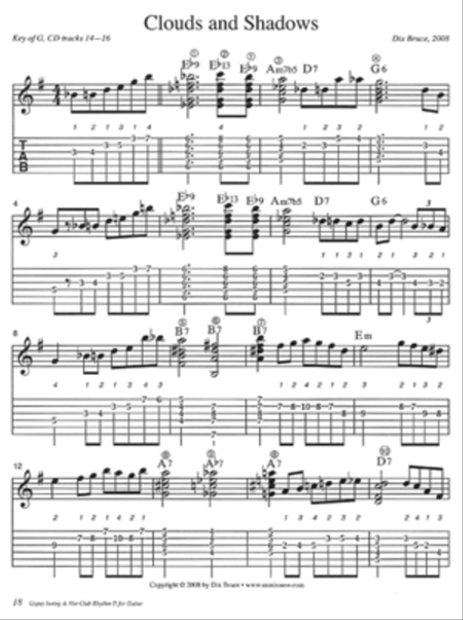 Gypsy Swing & Hot Club Rhythm II for Guitar image number null