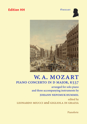 Book cover for Piano concerto in D major, K537